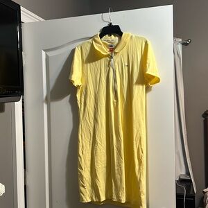 Tommy jeans, yellow dress
